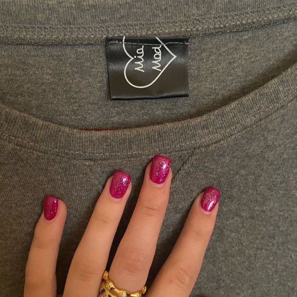 Mia Mid Sweatshirt Dress with Pockets - Picture 2 of 3